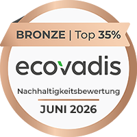 Exceliltas erhält im EcoVadis-Ranking die Bronzemedaille