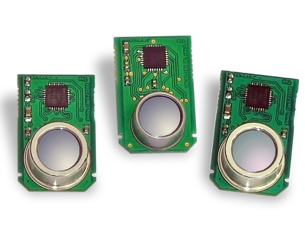 埃赛力达红外传感器线性阵列系列包括三个型号，适用于各种非接触式温度测量设备。