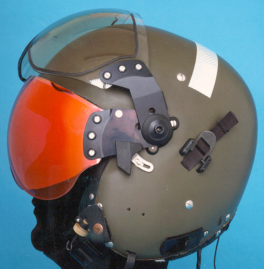 LEP Aircrew Helmet with laser protection visor