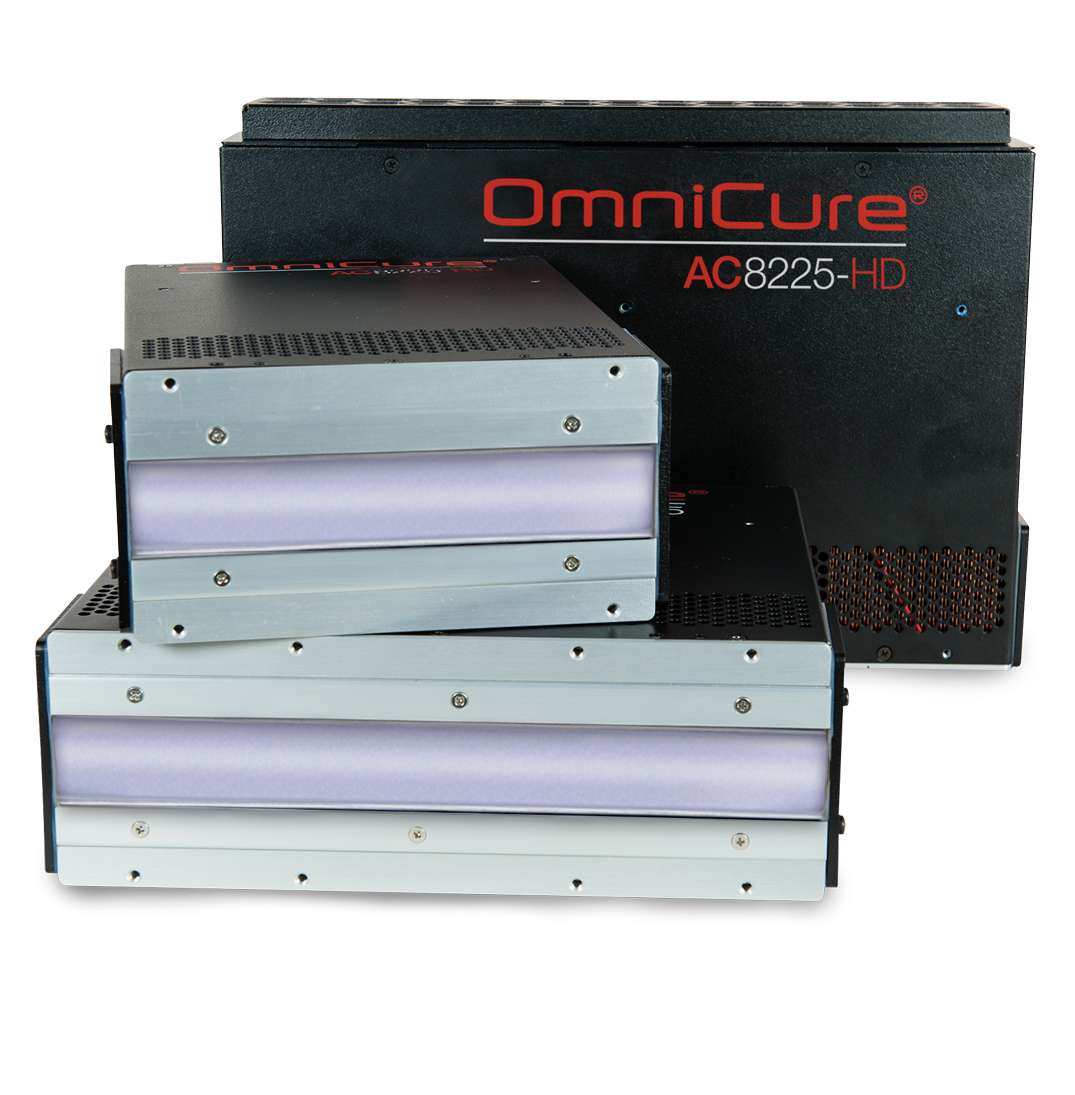 OmniCure AC8-HD High-Dose, Large-Area UV LED Curing Systems