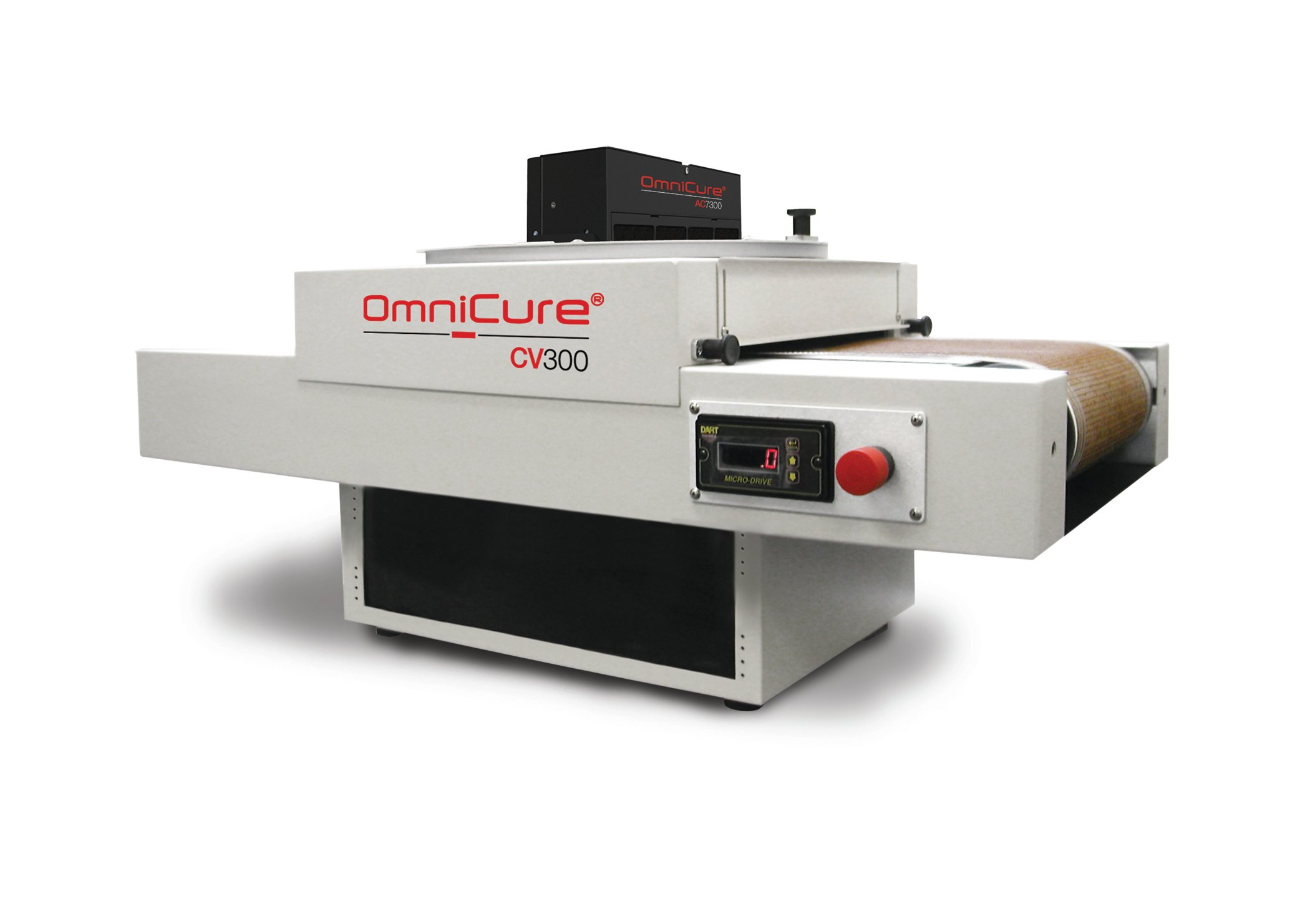 OmniCure CV300 Förderbandsystem für Kleinserienproduktion