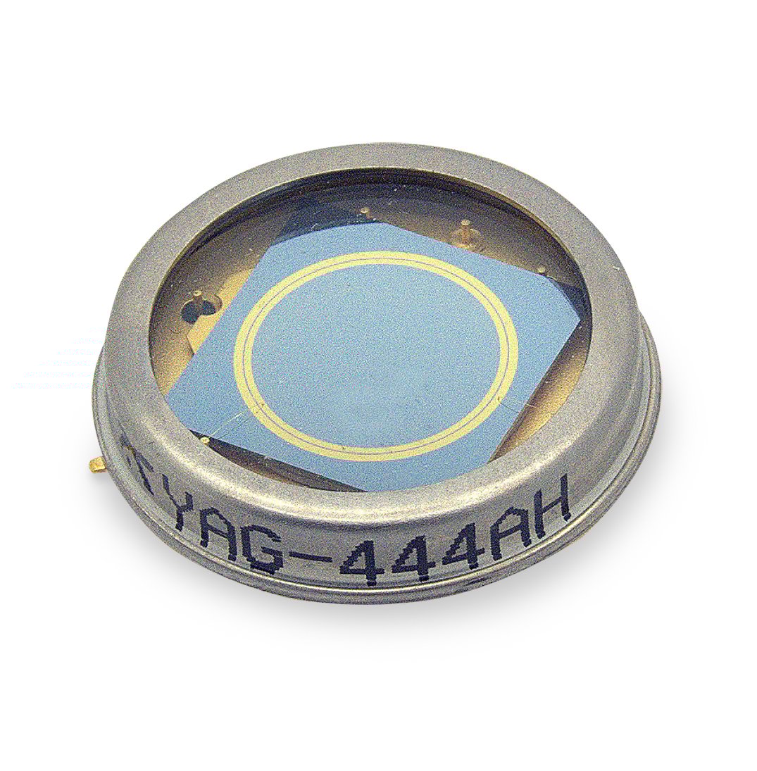 Mechanical pin-out of the YAG-444AH Mechanical pin-out of the YAG-444AH