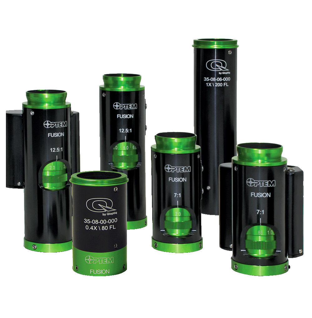Optem FUSION Micro-Imaging Lens System core components Optem FUSION Micro-Imaging Lens System core components
