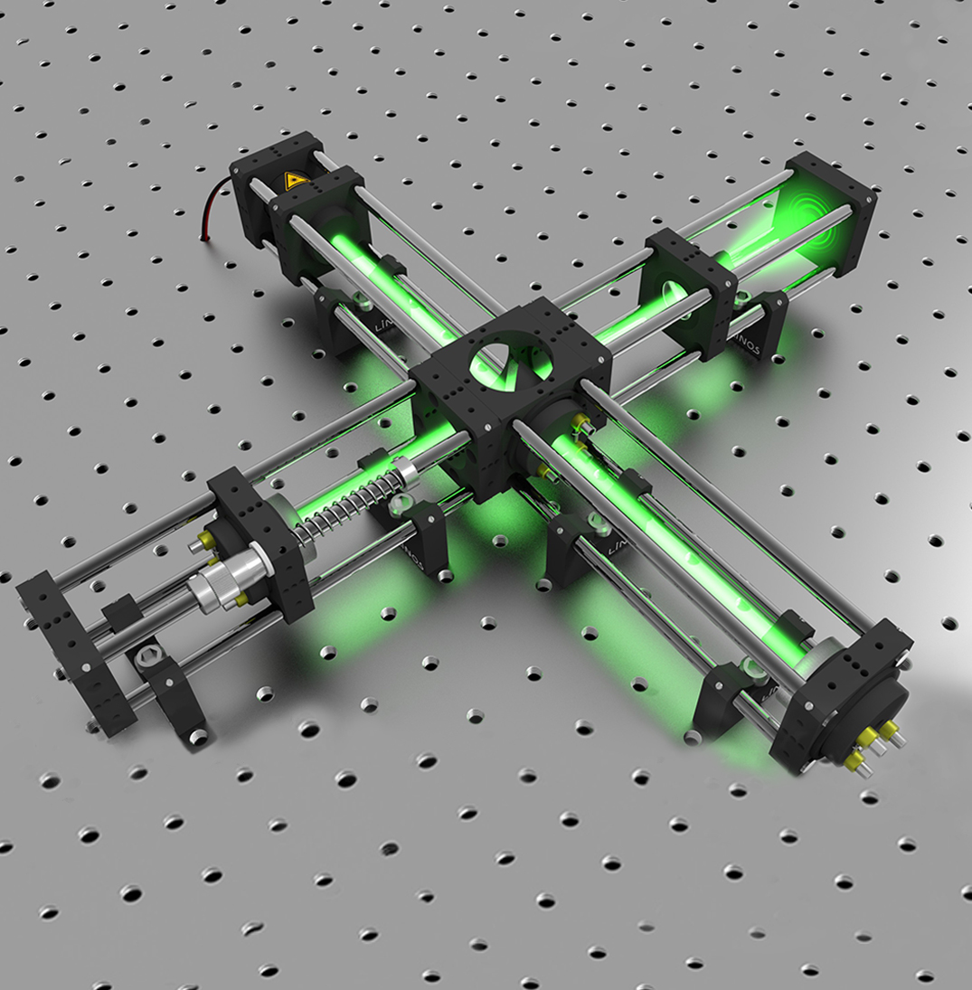 LINOS Microbench the original optomechanical Cage System for precision optical experiment setups