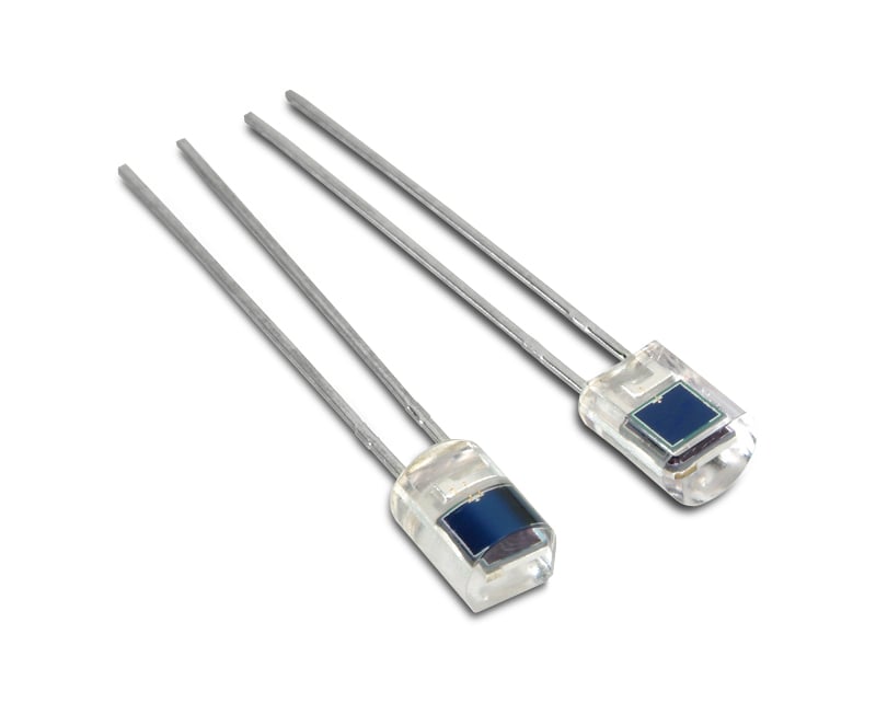 Photodiodes au silicium commerciales