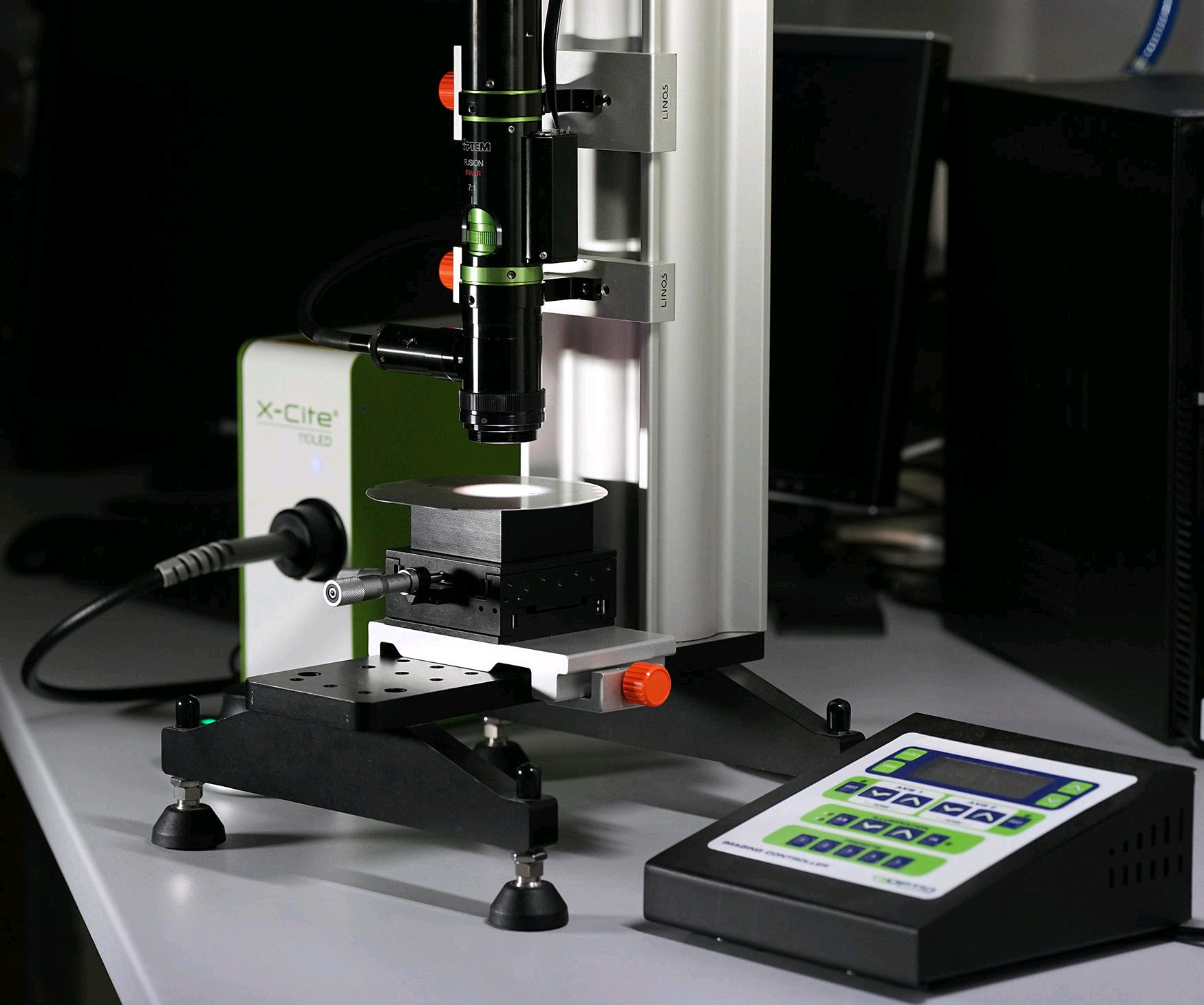 Application Example: X95-Rail System components with Optem FUSION Lens System