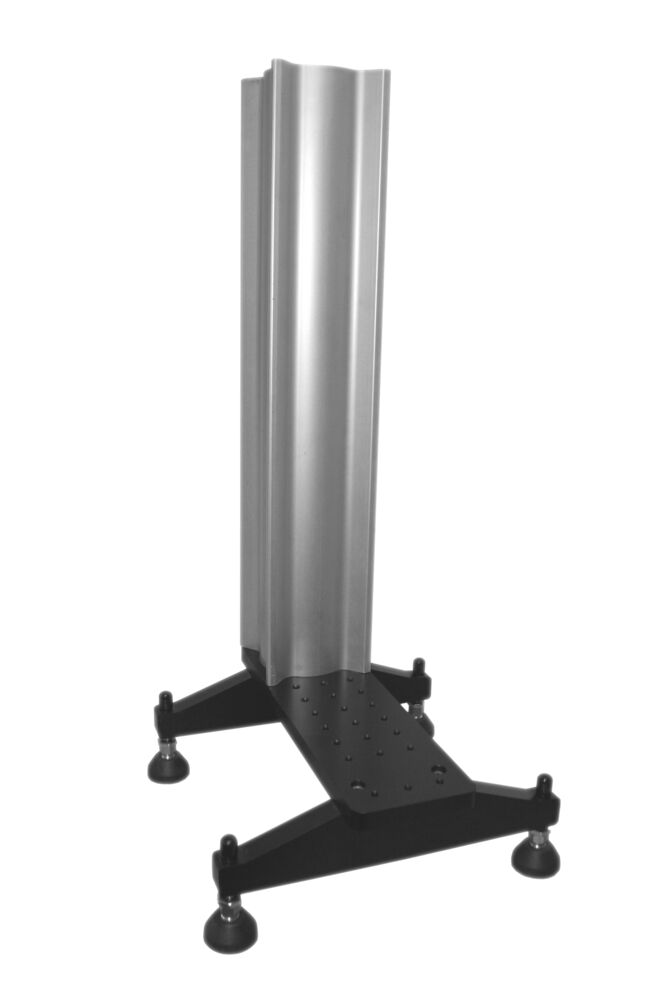 Application example for mounting base with vertical mounted X95-Profil