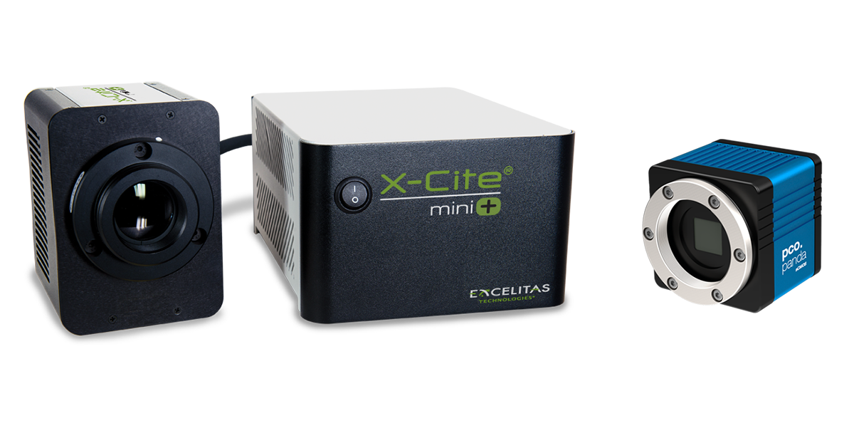 X-Cite mini+™ and pco.panda 4.2 USB Bundle