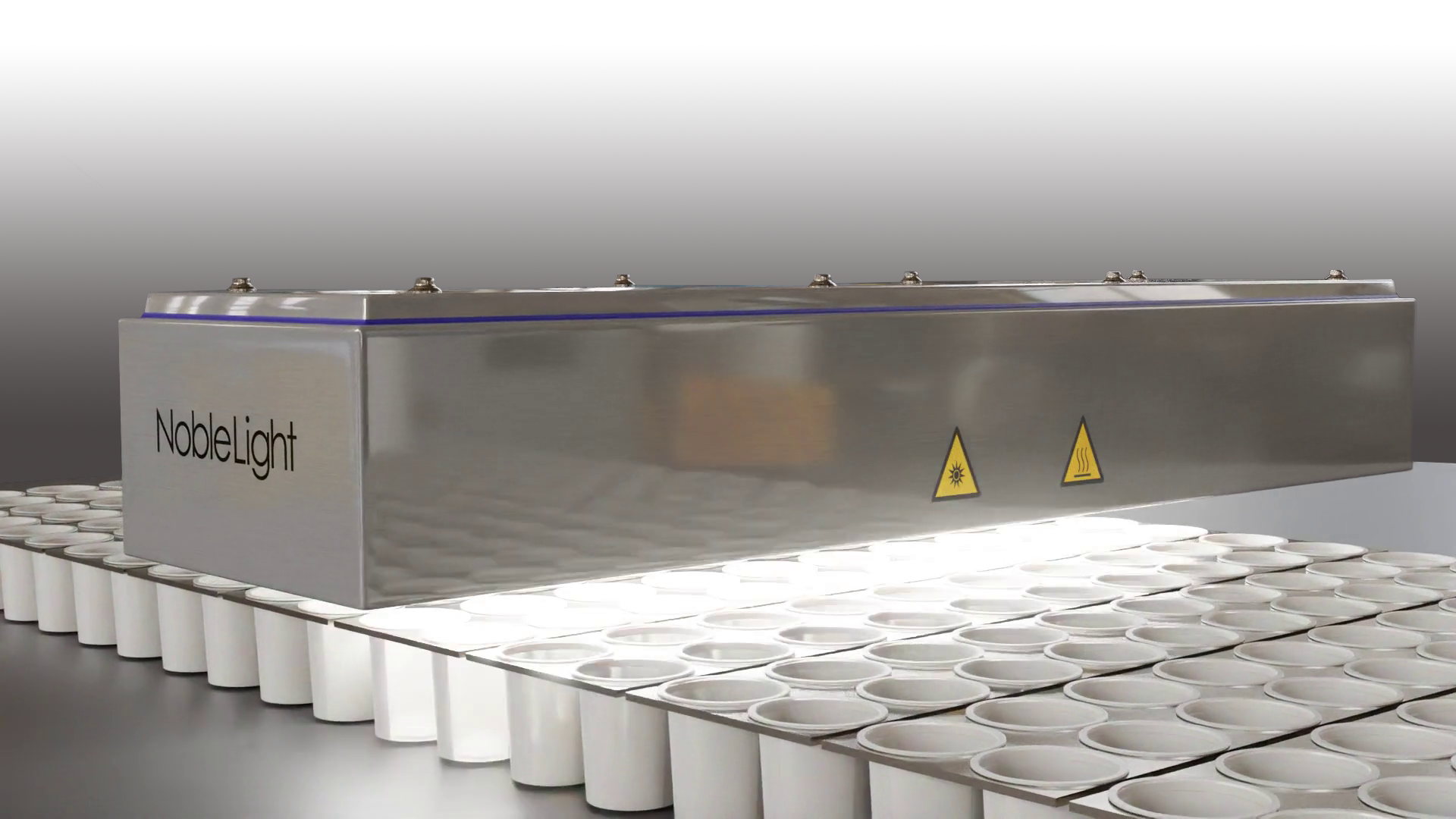Noblelight BlueLight Flash Systems: Advanced Disinfection for Modern Food and Beverage Packaging