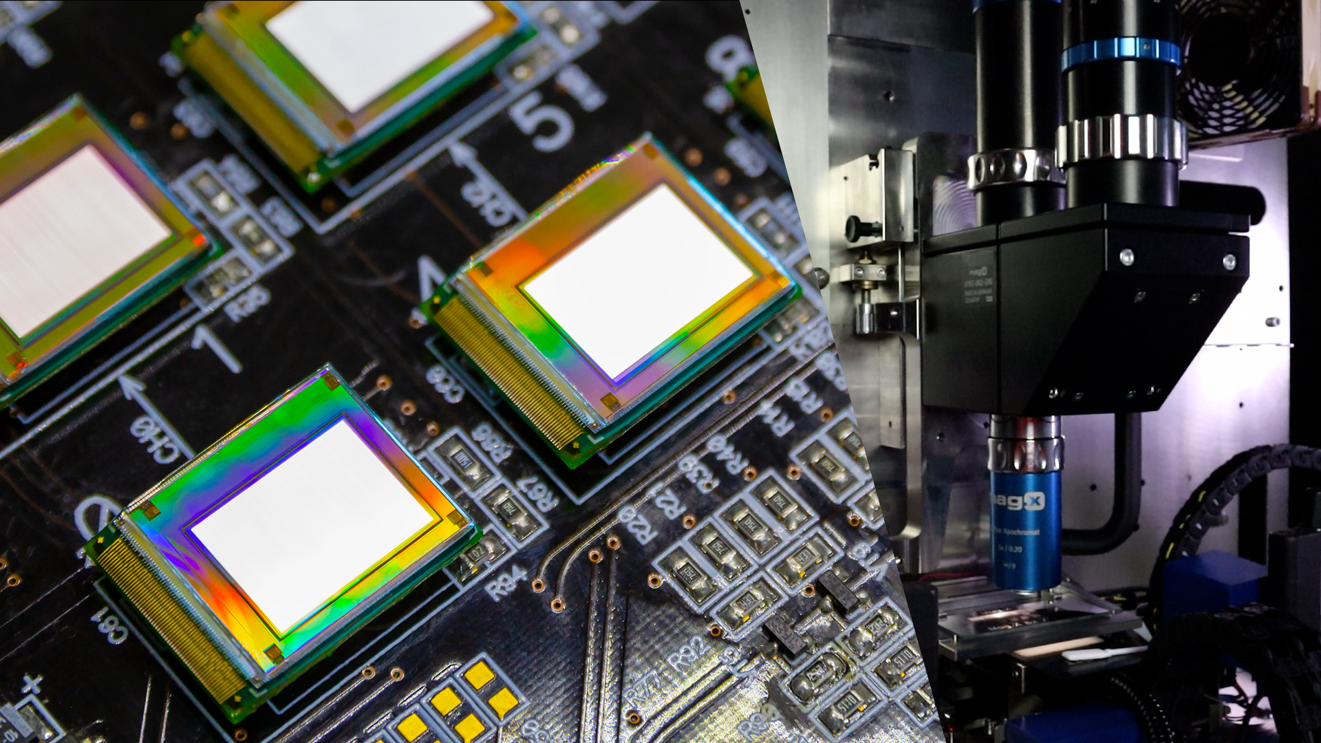 Widefield Microscope Systems for Micro-LED Display Inspection