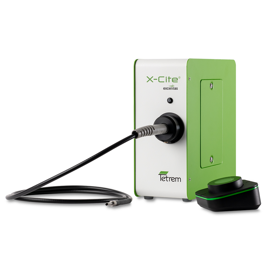 Excelitas Introduces X-Cite TETREM LED Light Source for Fluorescence Microscopy