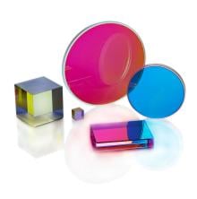 Laser crystal coated