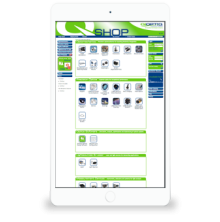 Shop online via Q-shop
