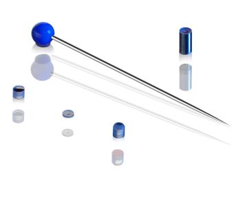 Mikrooptische Geräte von Excelitas werden auch in kleinen Durchmessern von bis zu 0,3 mm hergestellt.