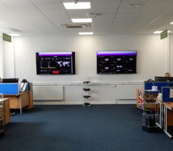 Excelitas Through-Life Support control center, St. Asaph, UK