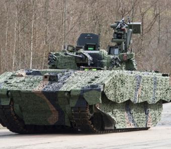 Gepanzertes Kampffahrzeug Ajax mit Excelitas DVE Optronics