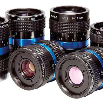 LINOS MeVis Lenses for High-Resolution C-Mount Sensors up to 1"