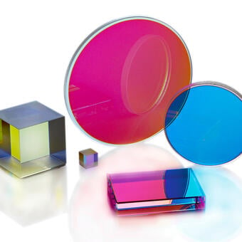 Laser crystal coated optics