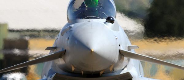 Excelitas developed and manufactures the head-up display for the Eurofighter Typhoon program