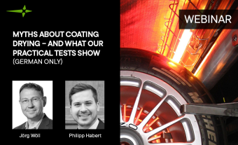 Myths about coating drying – and what our practical tests actually show