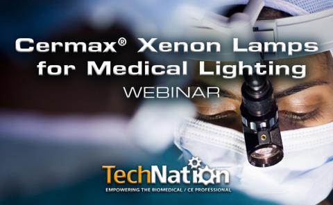 Cermax Xenon Lamps for Medical Lighting Webinar