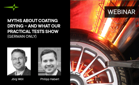 Myths about coating drying – and what our practical tests actually show