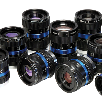 LINOS MeVis Lenses for High-Resolution C-Mount Sensors up to 1"