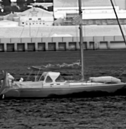 Yacht footage captured by CheetIR-L