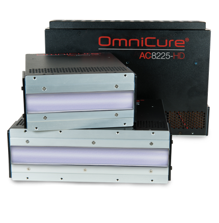 OmniCure AC8-HD High-Dose, Large-Area UV LED Curing Systems
