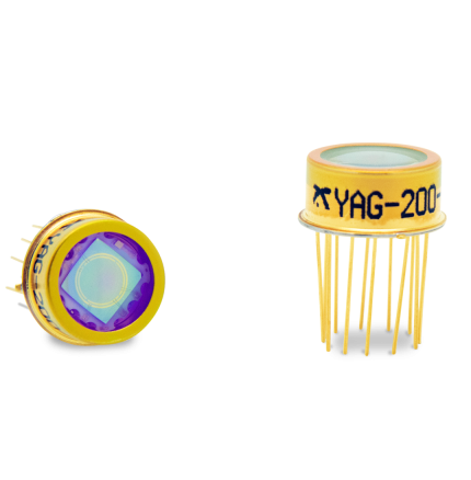 Excelitas YAG-200-4 Series Quadrant Photodiodes - Si PIN - 5.1 mm