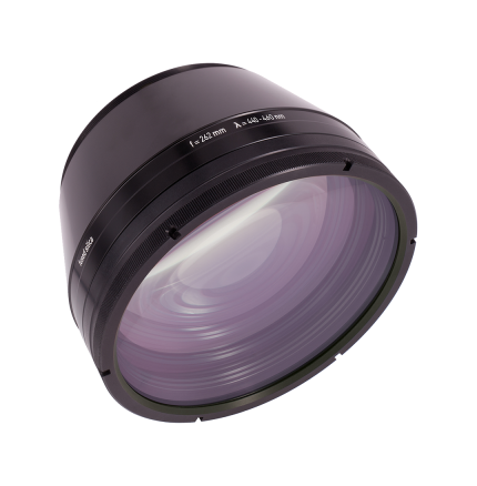 F-Theta-Ronar 440 – 460 nm, 262 mm F-Theta-Ronar 440 – 460 nm, 262 mm