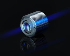 Qioptiq high-efficiency, LED to Glass Fiber Bundle Micro-Optic Coupler