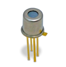 Excelitas&#039; NEW TPiD 1T 0122 L3.0 Thermopile Detector features a miniature TO-46 housing and a focusing lens