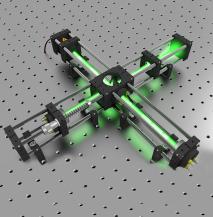 LINOS Microbench the original optomechanical Cage System for precision optical experiment setups LINOS Microbench the original optomechanical Cage System for precision optical experiment setups